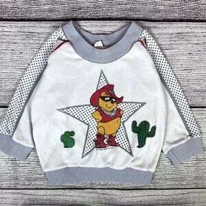 Vintage 1980s Winnie The Pooh Cowboys Disney Cartoon Crewneck